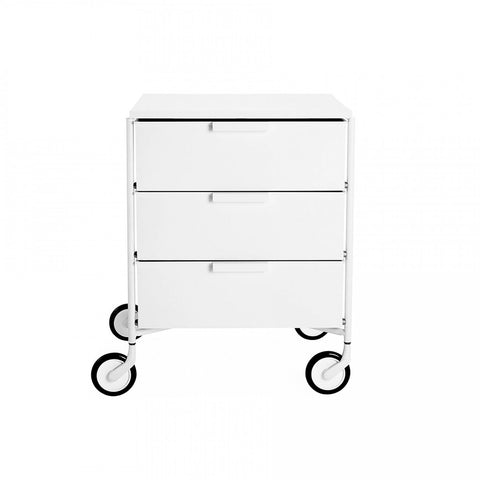 KARTELL MOBIL MAT 3 CON RUOTE BIANCO ART 02012/03