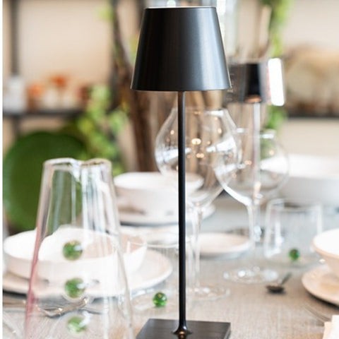 LAMPADA POLDINA PRO TAVOLO ZAFFERANO BLACK