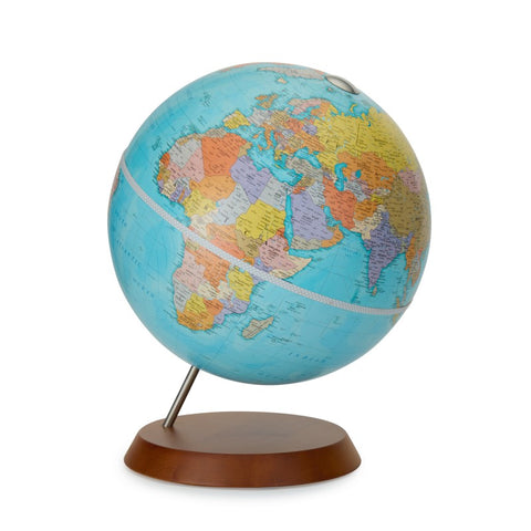 ZOFFOLI BLAUES AQUAMARIN-LEUCHTGLAS, DURCHMESSER 33 CM