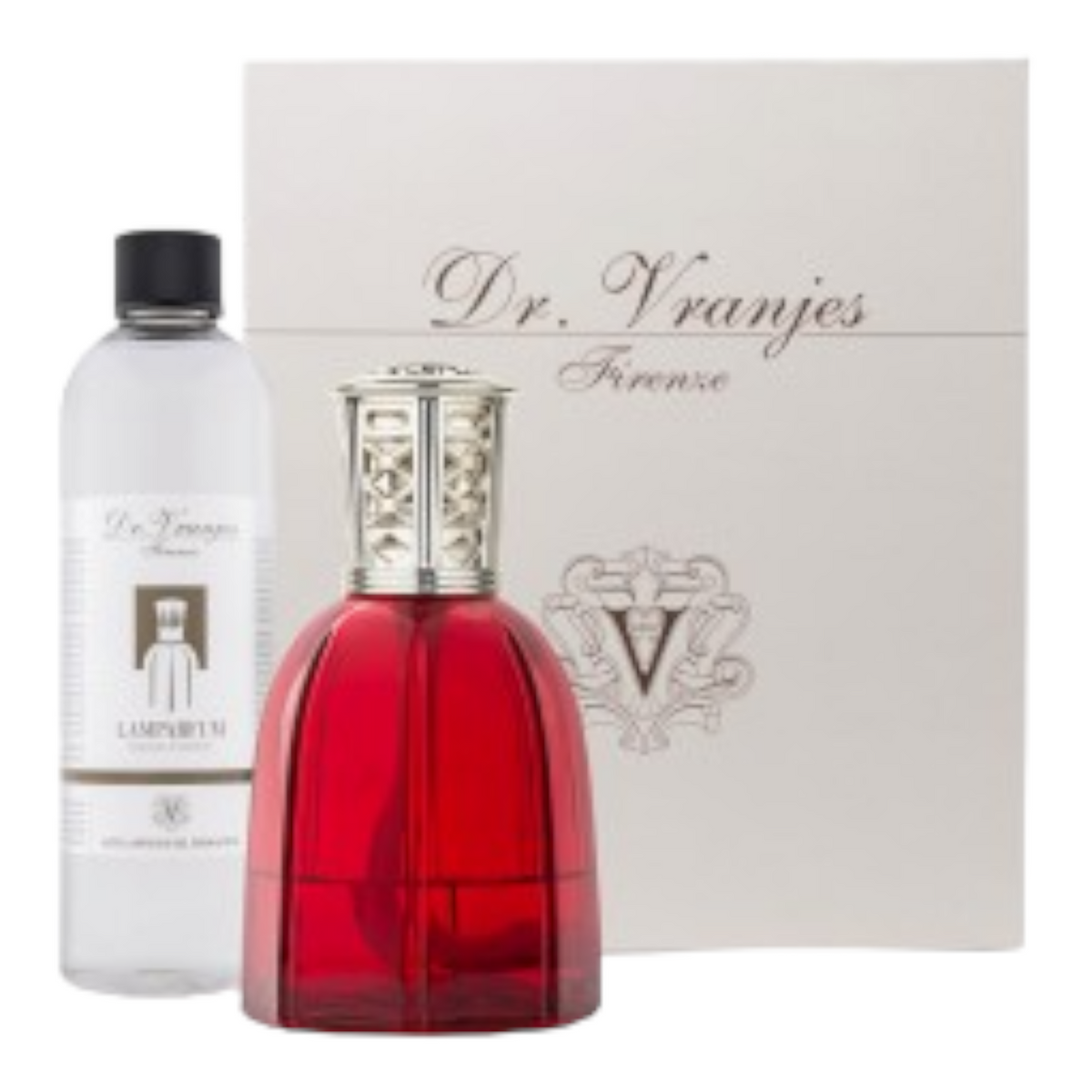 Dr. Vranjes Lampada catalitica Nera Lampurfum con ricarica 500 ml