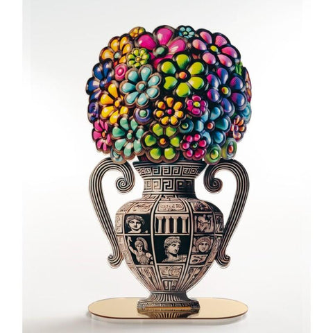VASO FIORI GREEKPOP DUE ART. 130285062 LINEE RECANATI