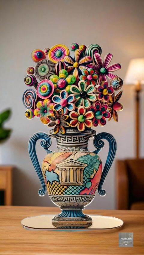 VASO FIORI GREEKPOP UNO ART. 130285061 LINEE RECANATI