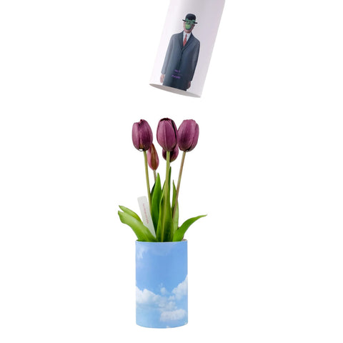 NODITO MAZZO DI TULIPANI PROFUMATI MAGRITTE EDITION PURPLE