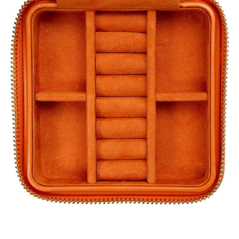 WOLF MARIA SMALL ZIP CASE TANGERINE 766239