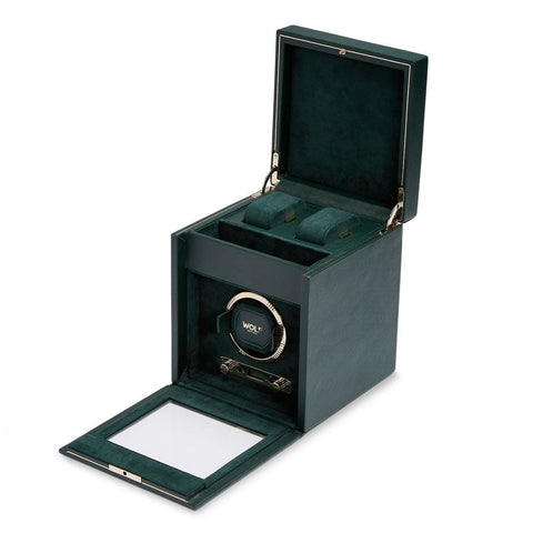 WOLF BRITISH RACING SINGLEV WATCH WINDER GREEN 792141