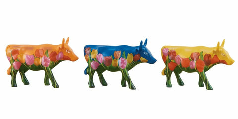 COW PARADE M ART PACK TULIPS RESIN ART. 46606