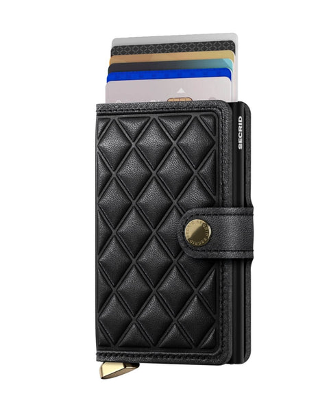 SECRID PREMIUM MINIWALLET EMBOSS DIAMOND BLACK