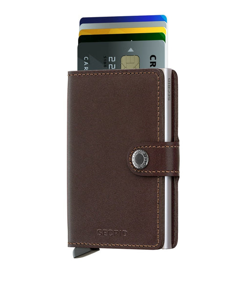 MINIWALLET SECRID ORIGINAL DARK BROWN