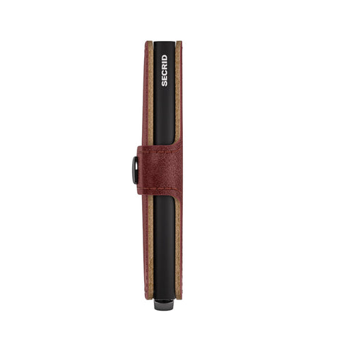 PORTAFOGLIO PREMIUM MINIWALLET BASCO + SECRID BROWN