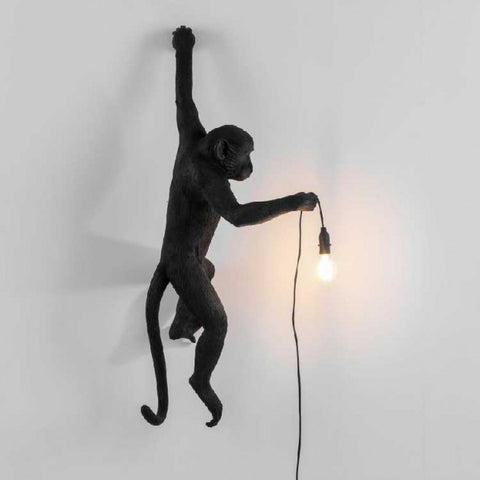 LAMPADA SELETTI MONKEY OUTDOOR BLACK ART 14921