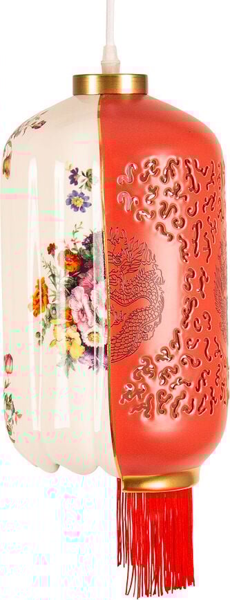LAMPADARIO HYBRID PORCELLANA  CM 18X18 H 34 07098 SELETTI MULTICOLOR