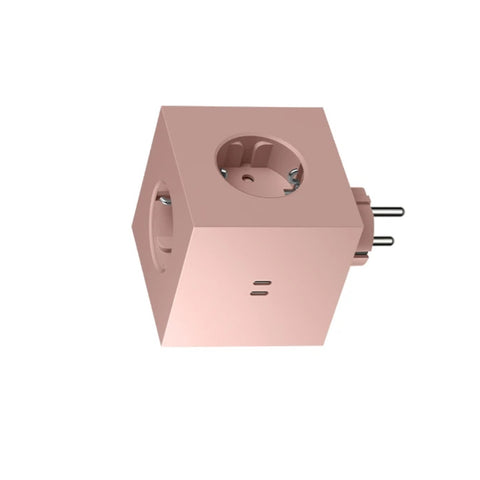 PRESA AVOLT SQUARE 2 USB C OLD PINK SOCKET F