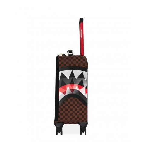 SPRAYGROUND TROLLEY LENTICULAR CHOMP CARRY ON - SOFT LUGGAGE 910CL216NSZ