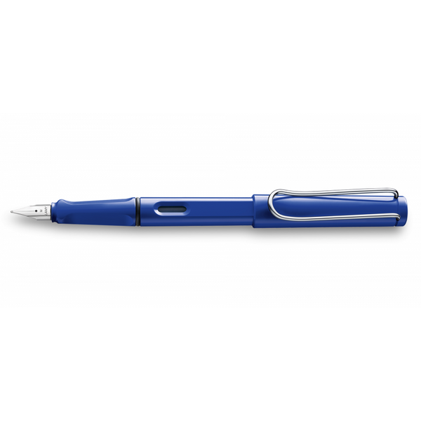 Lamy LD1AS-M Safari Stilografica, M, punta media, Aqua Sky doppio uso, edizione limitata