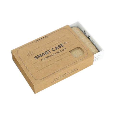 PORTATESSERE OGON DESIGN SMART CASE V2 ALU BAMBOO