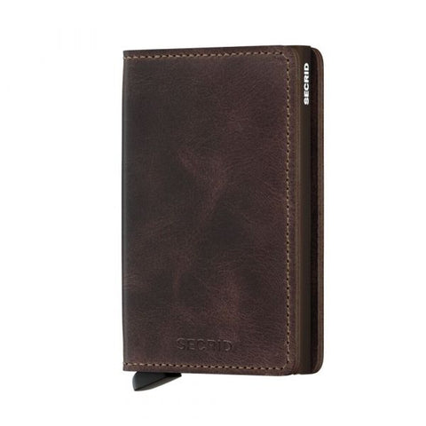 SLIMWALLET SECRID VINTAGE CHOCOLATE