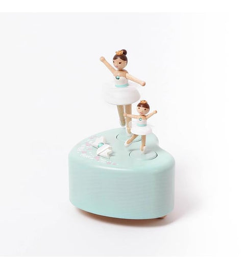 WOODERFULLIFE MUSIC BOX PARENT-CHILD BALLET ART. 1063004