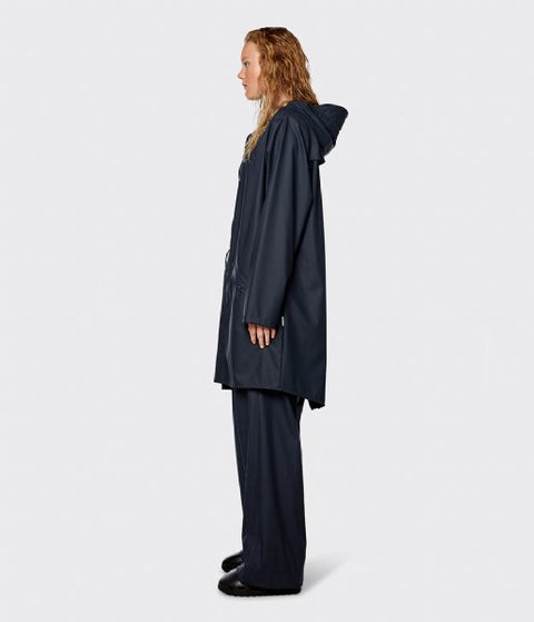 LONG JACKET RAINS ART 12020 TAGLIA XS NAVY