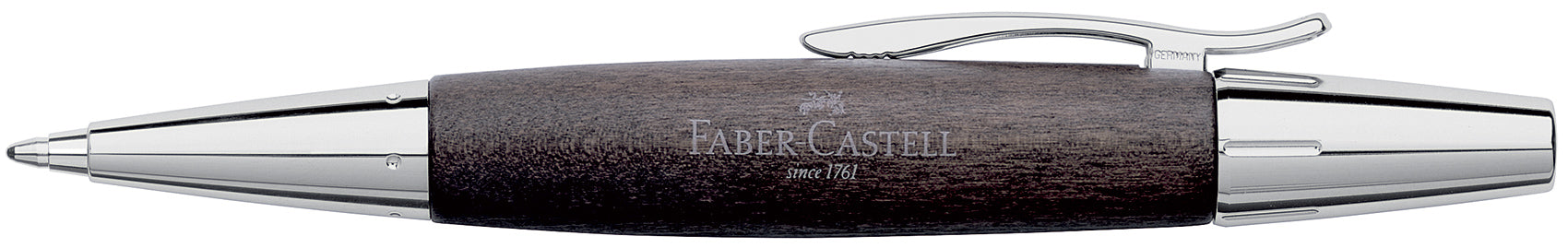 Penna Faber Castell Sfera E-Motion Chrome Pero Nero