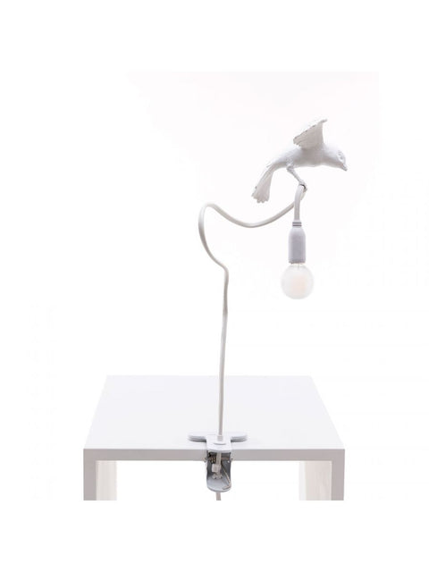 LAMPADA USB IN RESINA CON MORSETTO SPARROW CUISING SELETTI