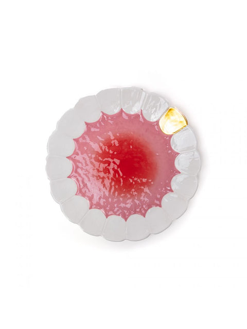 PIATTO IN DOLOMITE MOUTH FULL BLOW ART. 17235 SELETTI