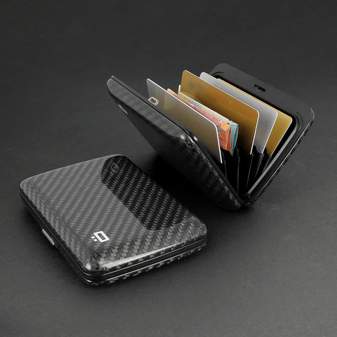 PORTATESSERE OGON DESIGN SMART CASE V 2.1 FIBRA CARBONIO