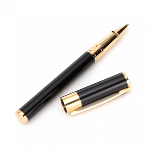 ROLLER S.T. DUPONT D-INITIAL  BLACK & GOLDEN ART 262202