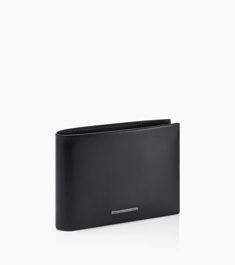 PORSCHE DESIGN WALLET WITH COIN PURSE BLACK LEATHER