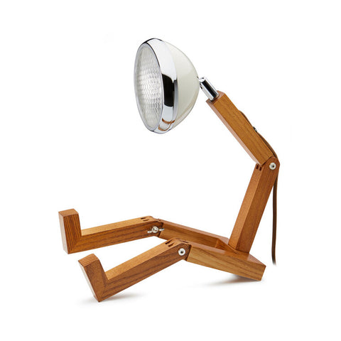 PIFFANY LAMP MR. WATTSON VINTAGE WHITE