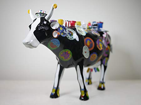 COW PARADE MEDIUMH 115 MM X 180 MM RESINA MOO POTTER 46368