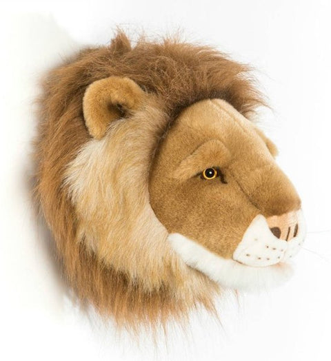 TROFEO PELUCHE DA PARETE WILD AND SOFT "CESAR" LION ART WS0024