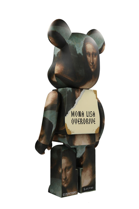 MEDICOM TOY BEARBRICK 1000% MONA LISA OVERDRIVE