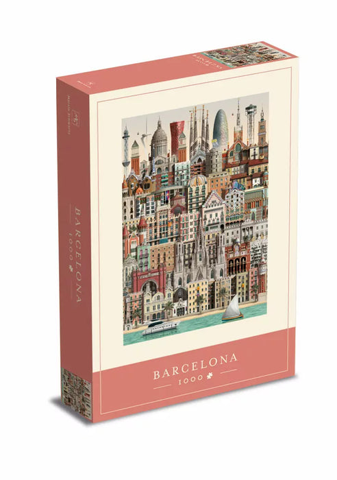 MARTIN SCHWARTZ PUZZLE 1000 PZ 50X70 CM BARCELONA— LADUEMILA