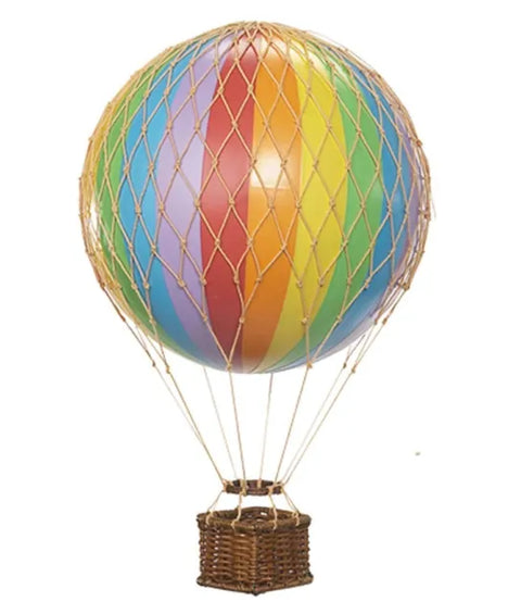 AUTHENTIC MODELS HOT AIR BALLOON DIAMETER 18 RAINBOW ART AP161E