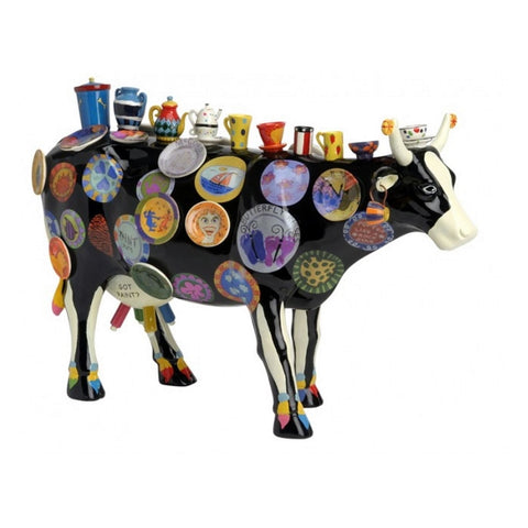 COW PARADE MEDIUMH 115MM X 180MM RESIN MOO POTTER 46368 