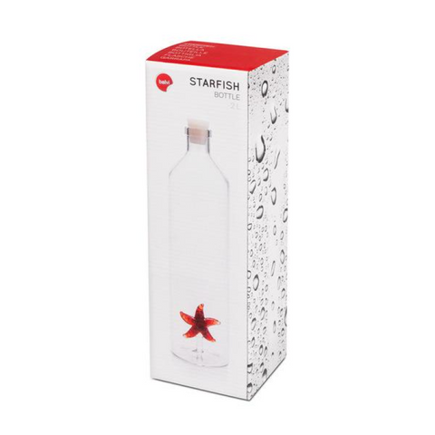 BOTTOGLIA BALVI 1.2 LT VETRO BOROSILLIACO STARFISH ART 27113