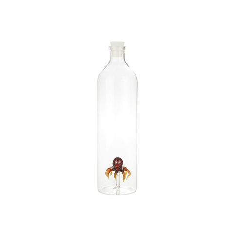 BALVI BOTTLE 1.2 LT BOROSILICATE GLASS OCTOPUS 26544