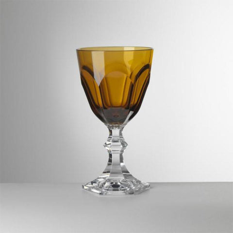 MARIOLUCA GIUSTI WATER GLASS DOLCE VITA AMBER