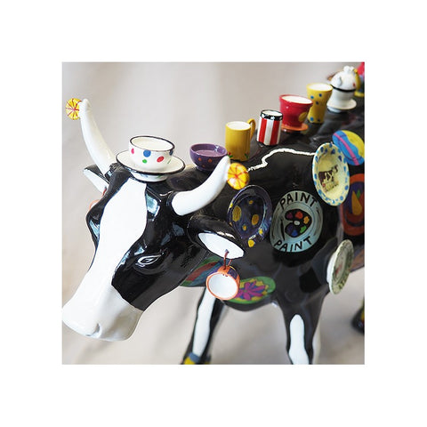 COW PARADE MEDIUMH 115 MM X 180 MM RESINA MOO POTTER 46368