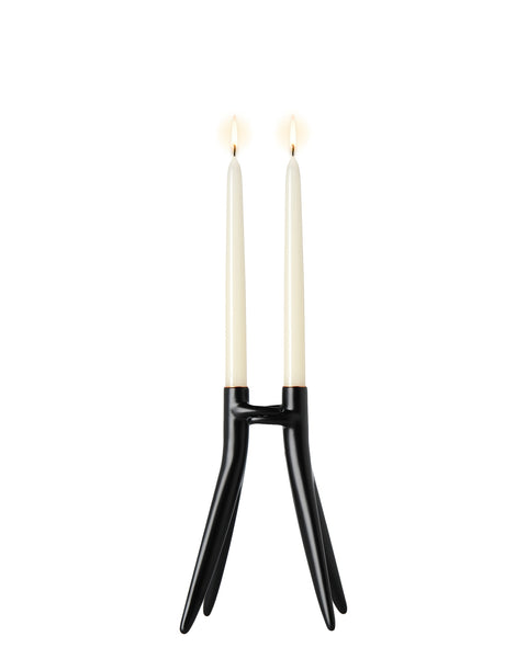 PORTA CANDELE KARTELL ABBRACCIAO NERO ART 1955/09