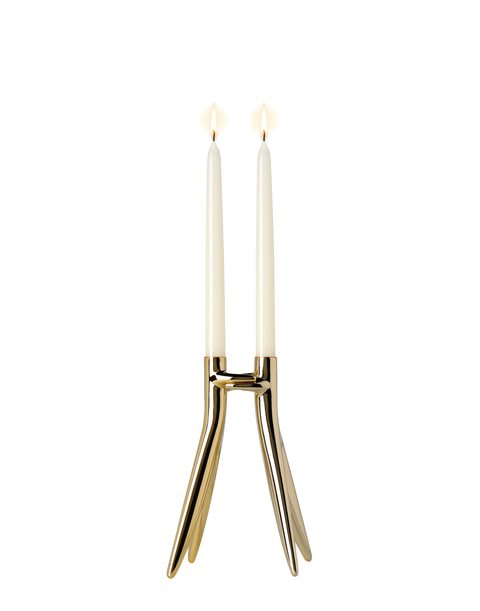 PORTA CANDELE KARTELL ABBRACCIAO ORO 1956/GG