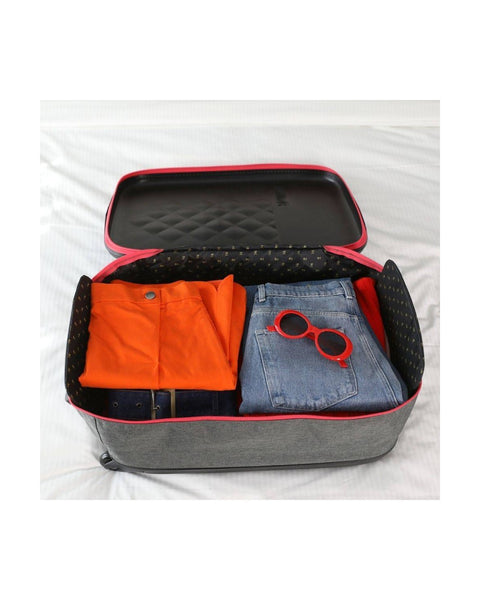 TROLLEY ROLLINK FLEX EARTH CABIN SIZE 21 PARADAISE PINK 2 RUOTE