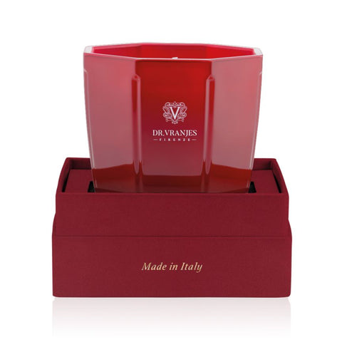 "GIFT BOX 200 GR CHRISTMAS DR. VRANJES NOBLE RED"