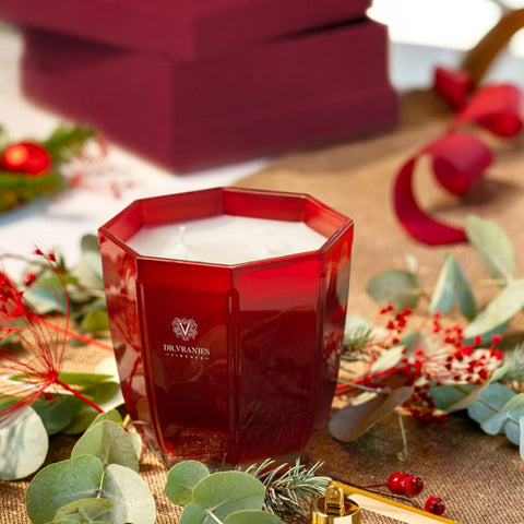 "GIFT BOX 200 GR CHRISTMAS DR. VRANJES NOBLE RED"