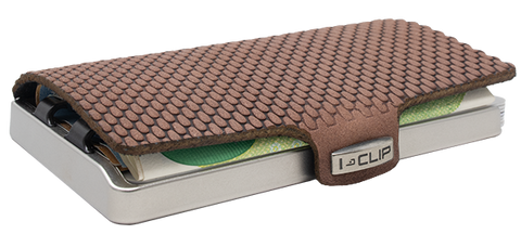 "I-CLIP STEEL BLASTED MILANAISE OAK"