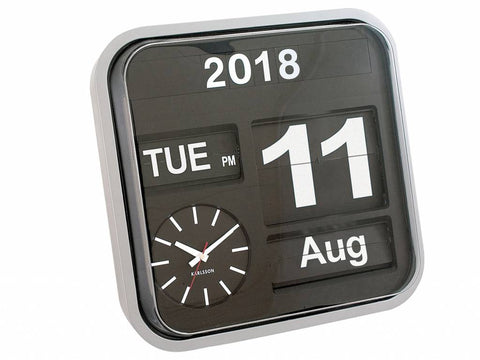 OROLOGIO KARLSSON BIG FLIP ART KA4202 SILVER