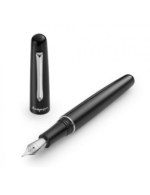 STILOGRAFICA MONTEGRAPPA ELMO BLACK PUNTA F