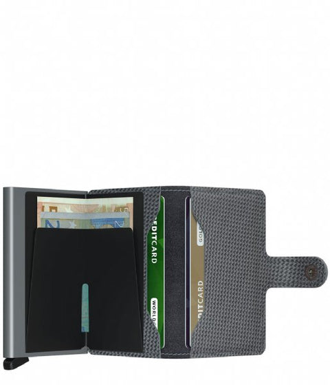 "MINI WALLET SECRID CARBON COOL GRAY"