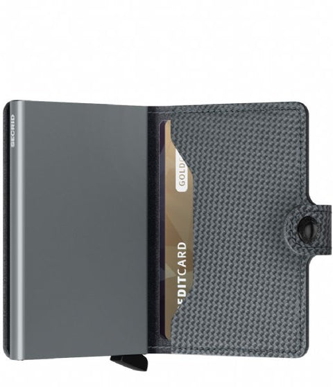 "MINI WALLET SECRID CARBON COOL GRAY"