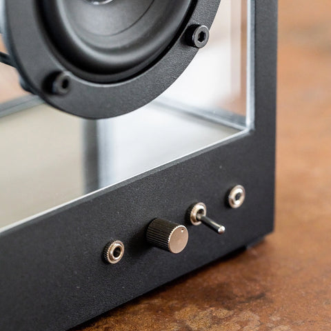 "TR. AUDIO SMALL TRANSPARENT SPEAKER BLACK"